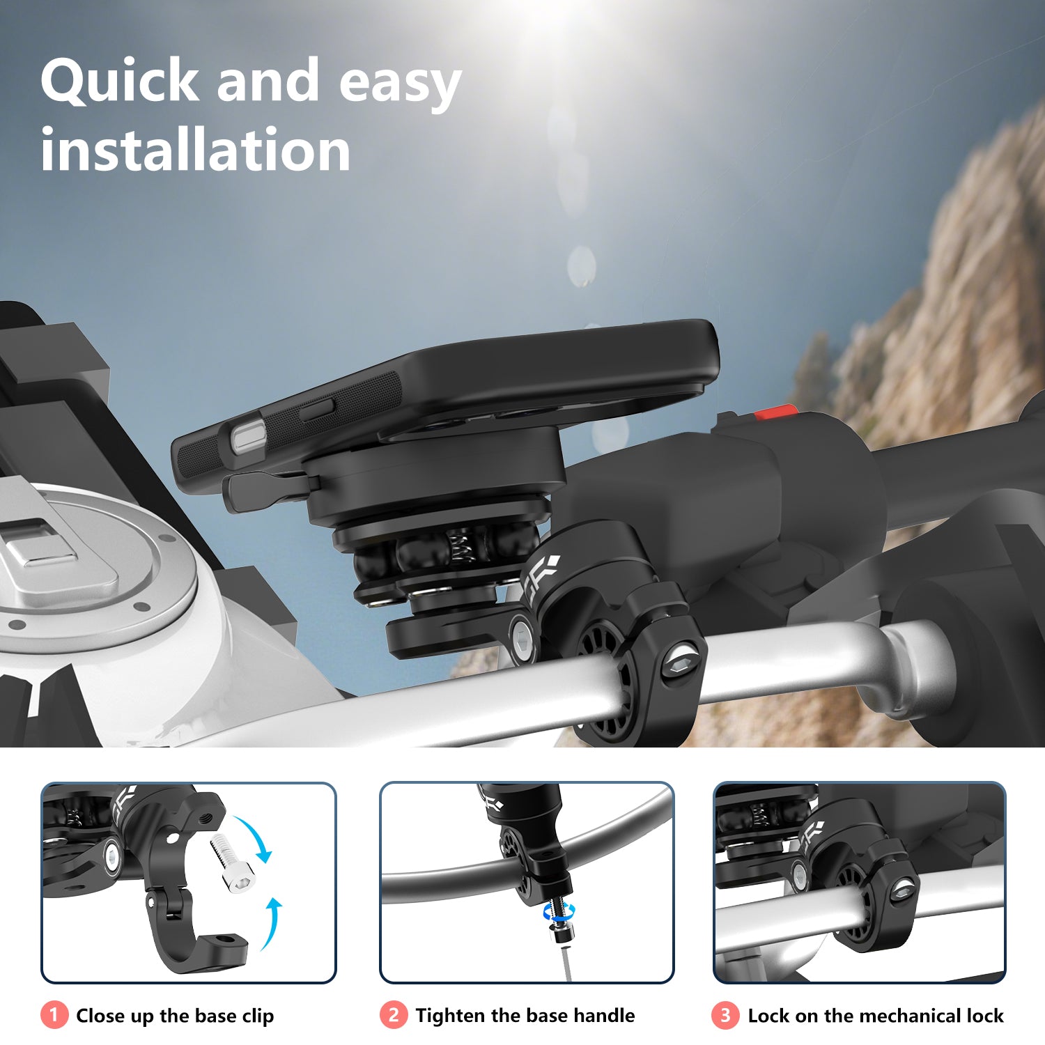 MT71 Crossbar Mount with Vibration Dampener PRO