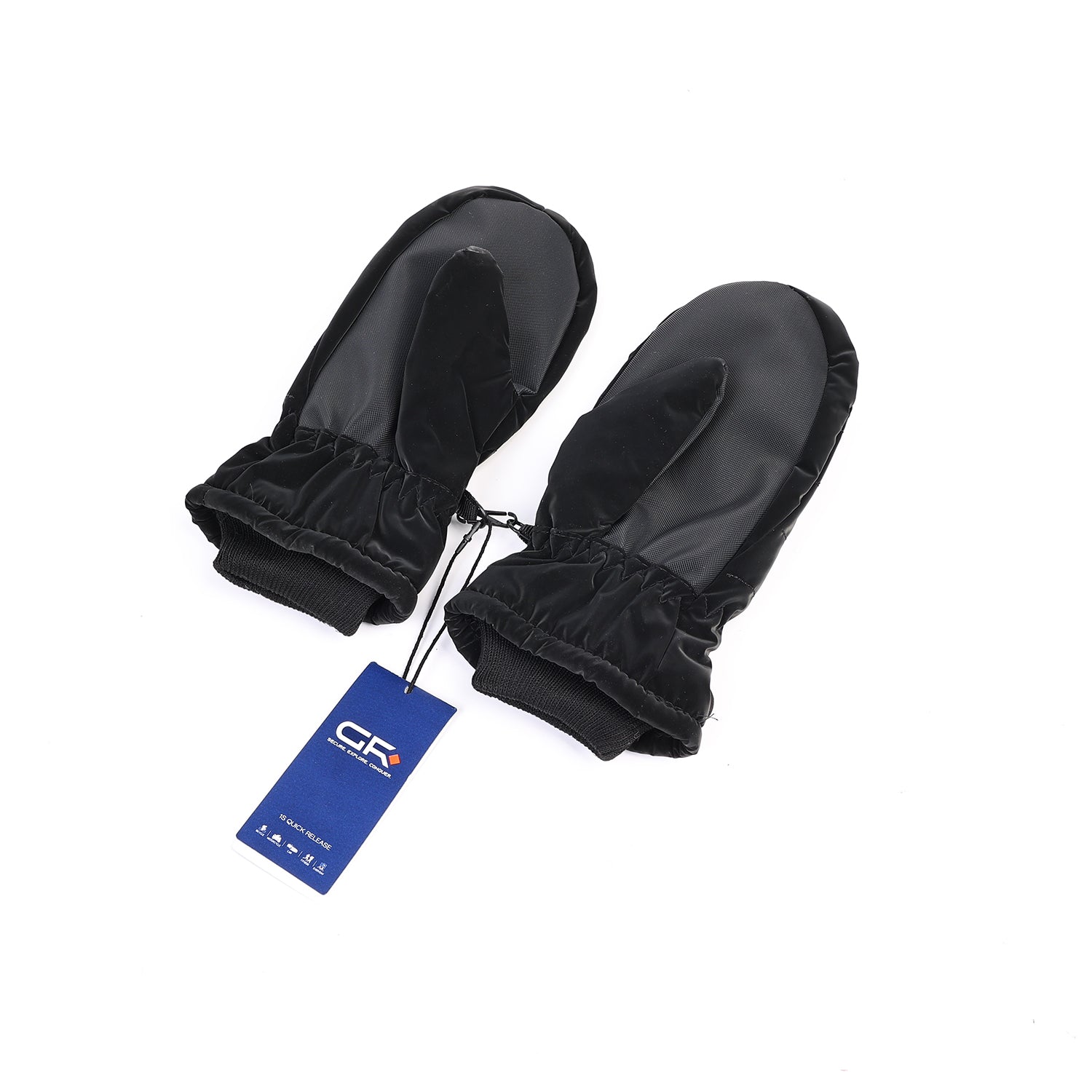 Manoplas de esquí de invierno GR Outdoors para hombres y mujeres - Guantes de nieve cálidos para clima frío Antideslizantes Repelentes al agua Cortavientos