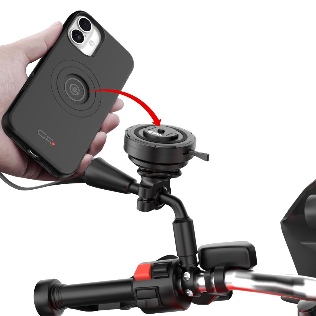 GRXPLORE GR-MT15 Crossbar/ Mirror Mount with Vibration Dampener PRO