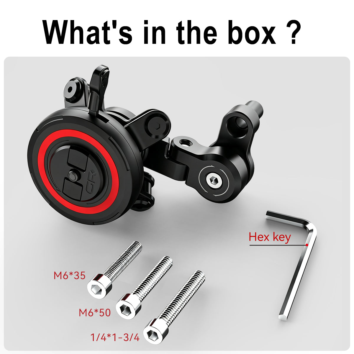 MS65 Handlebar Clamp Bolt Mount