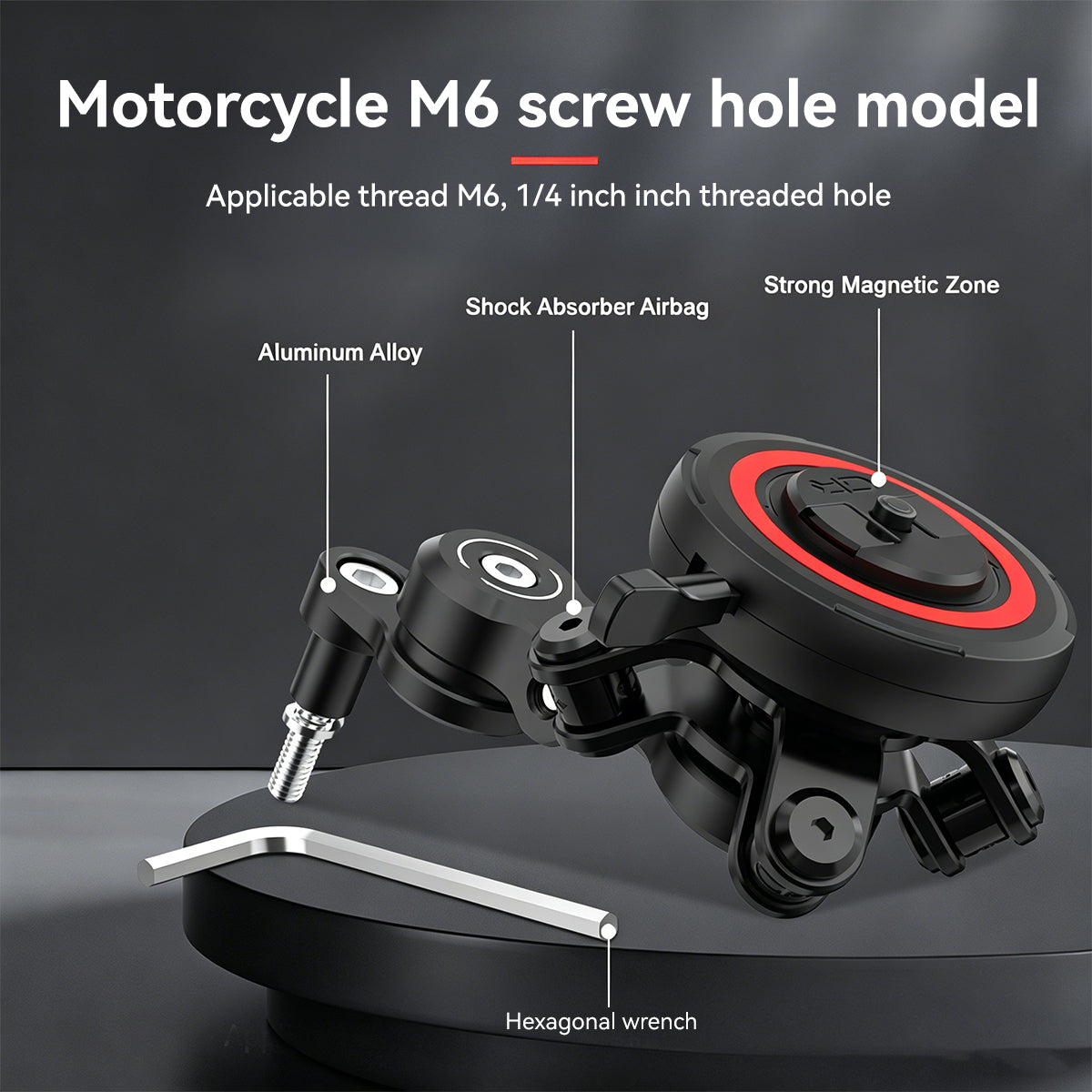 MS65 Handlebar Clamp Bolt Mount