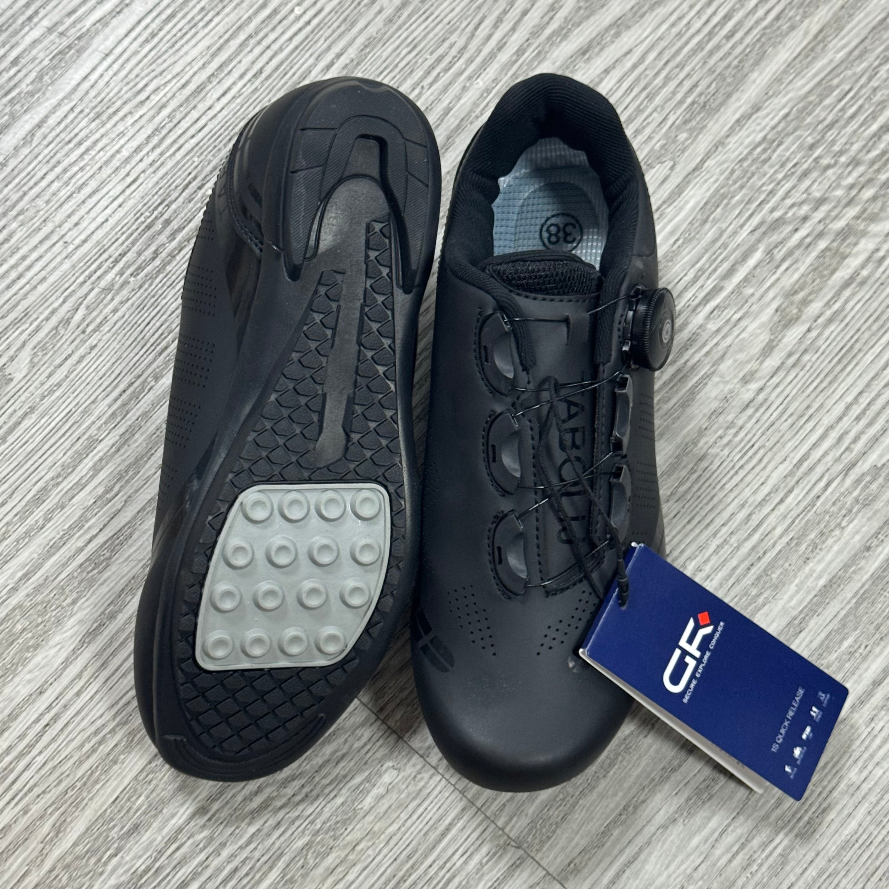 GR Zapatillas de ciclismo de montaña para hombre y mujer, zapatillas de bicicleta MTB compatibles con Shimano SPD