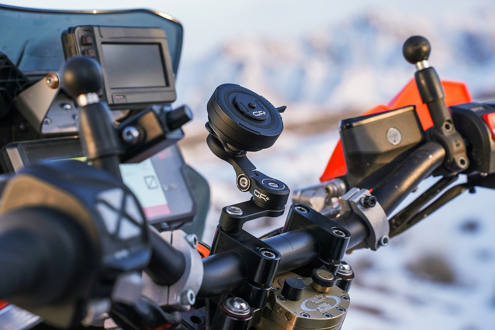 Why You Should Stop Using Tank Bags: Motorcycle Handlebar Mount Is Better