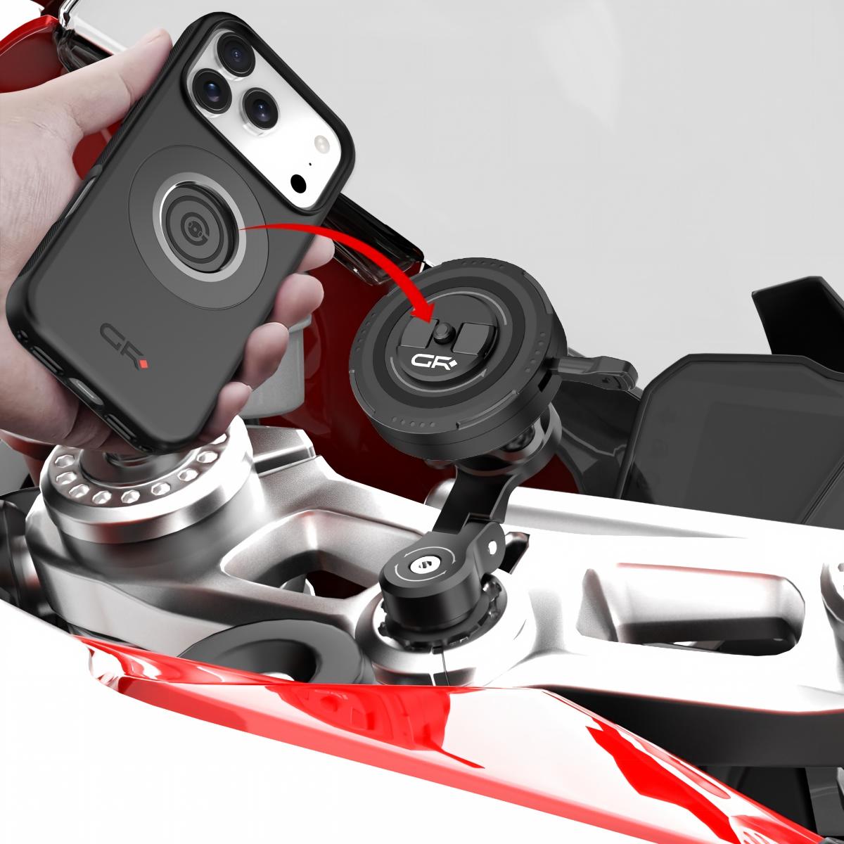 Motorcycle Phone Holder: Why the GRxplore MT7 Fork Stem Mount Is the Current Best Seller