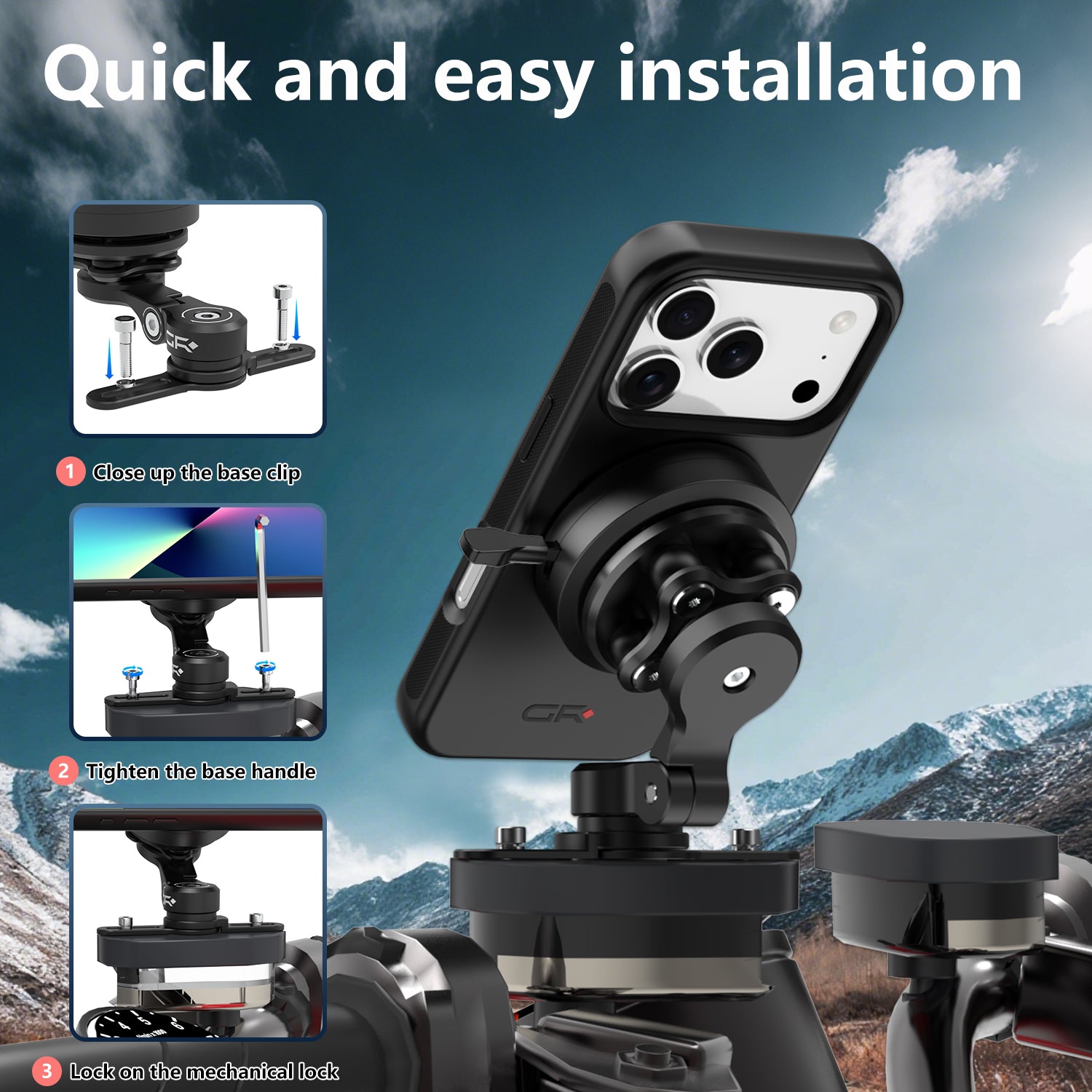 MT8 Brake Reservoir Mount with Vibration Dampener PRO