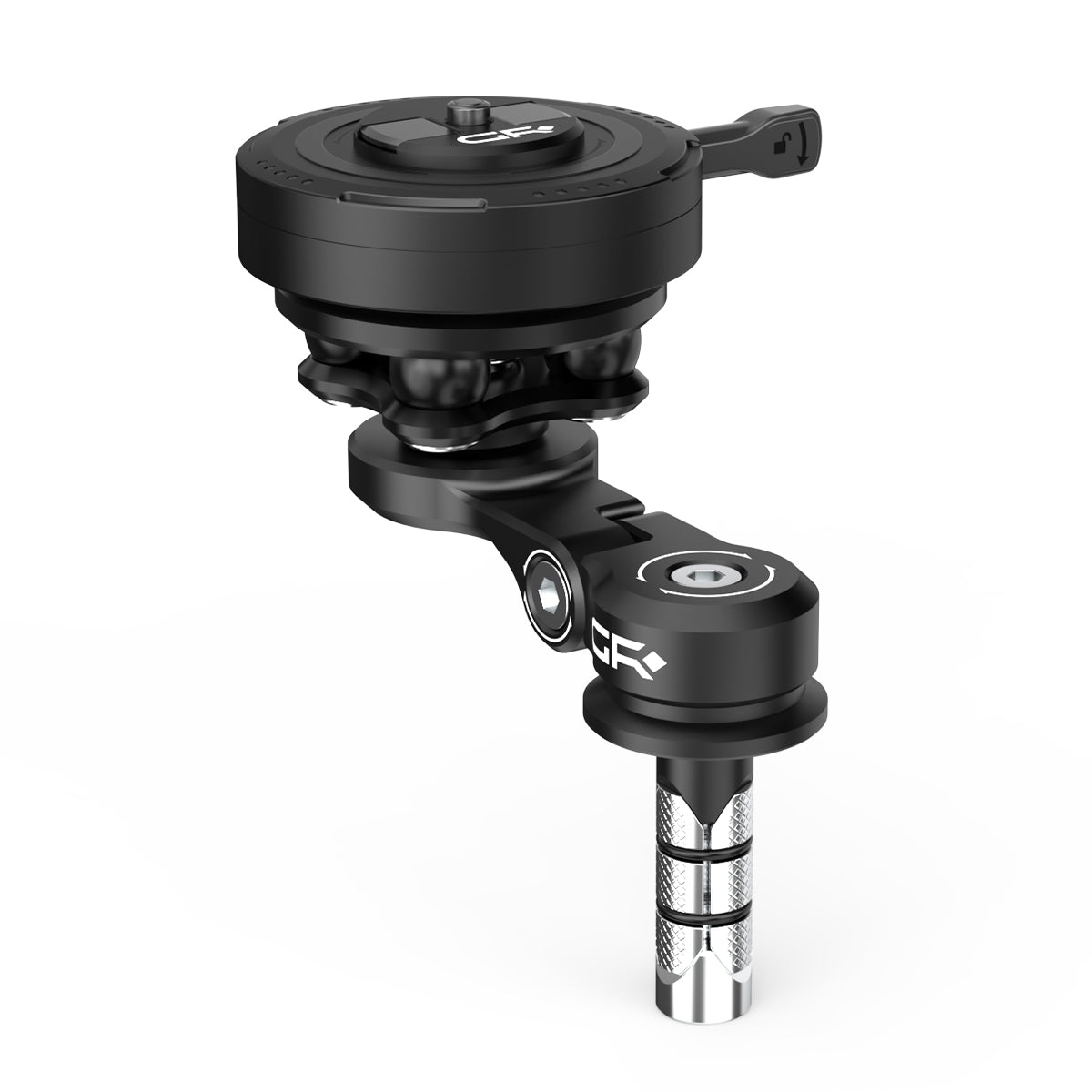 MT7 Motorcycle Fork Stem Mount with Vibration Dampener PRO