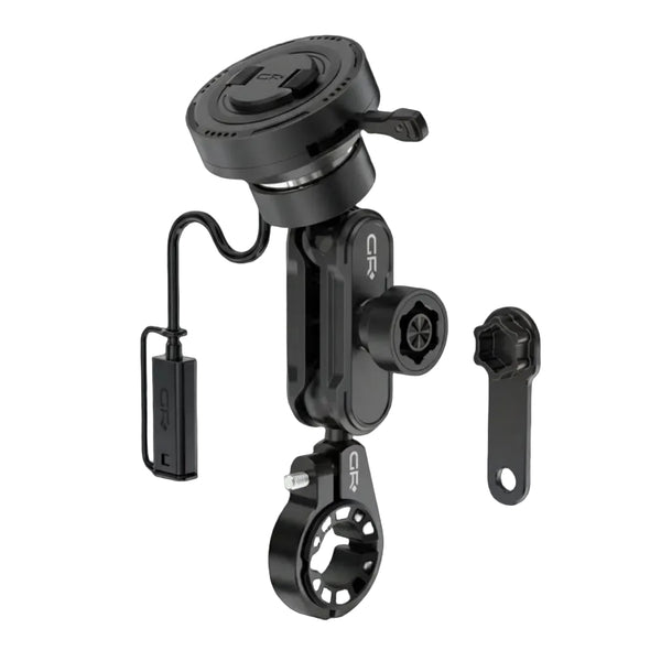 MW60-L Handlebar Mount with Wireless Charging with Vibration Dampener
