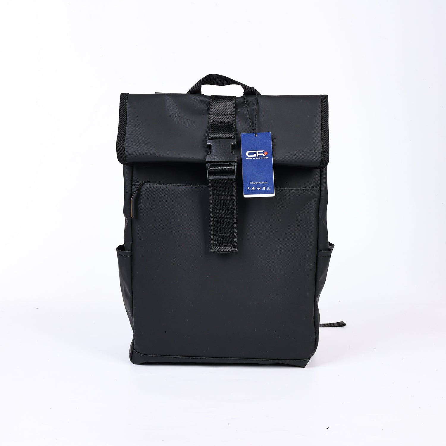 GR Laptop Back Packs Large Computer Backpack Fits up to 17.3 Inch Laptop with USB Charging Port Water-Repellent Travel Backpack Casual Daypack for Business/College/Women/Men-Charcoal Black