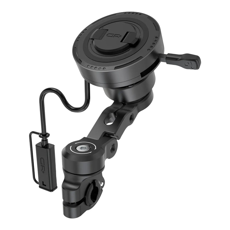 MW63 Crossbar /Mirror Mount with Wireless Charging with Vibration Dampener