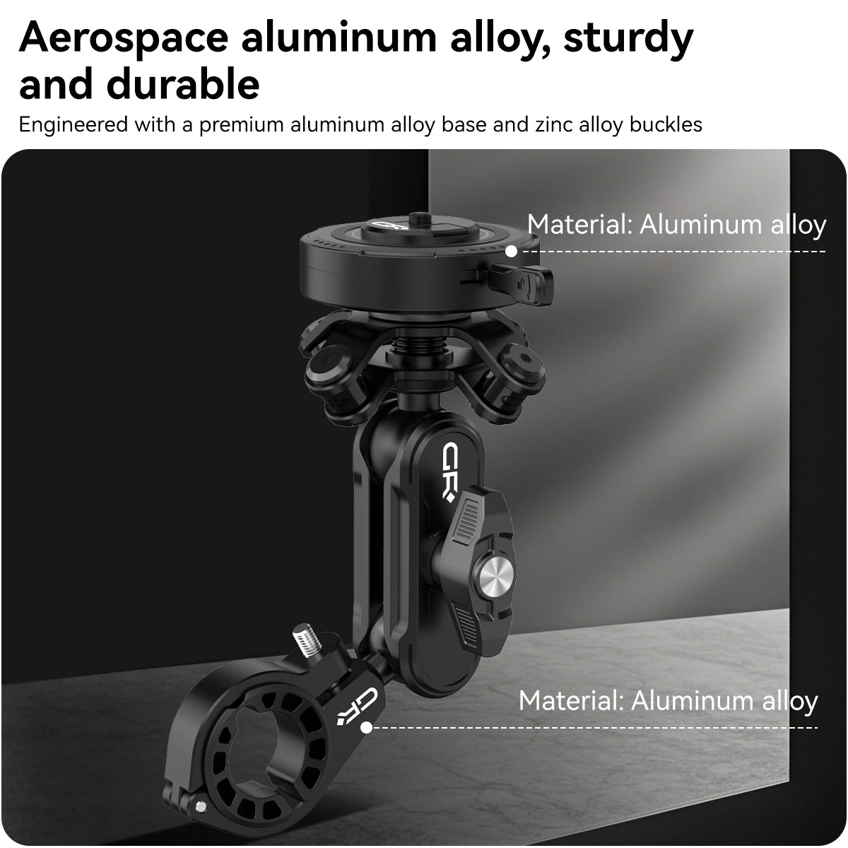 MT6 Handlebar Mount with Vibration Dampener