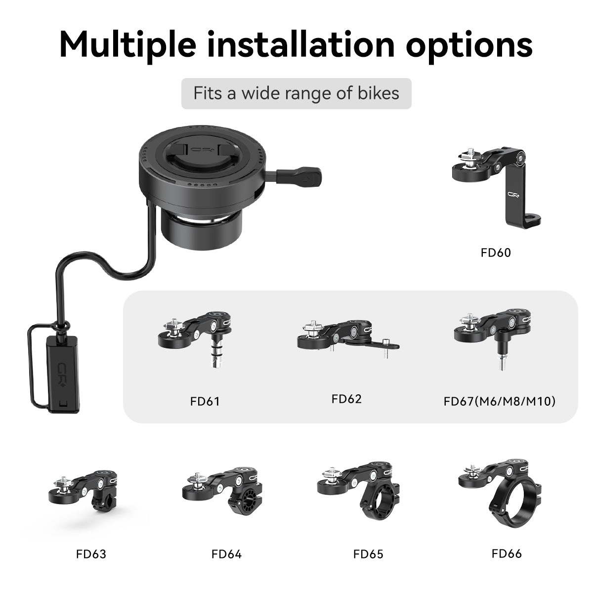 MW62 Wireless Charging Brake Reservoir Mount