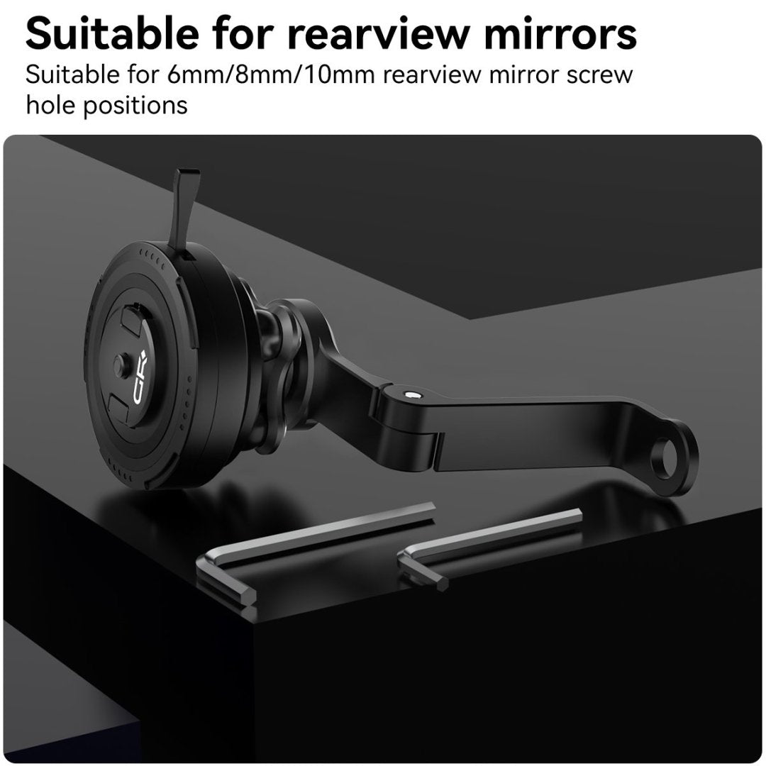 MT16 Mirror Base Mount for M6/M8/M10 Sizes with Vibration Dampener PRO