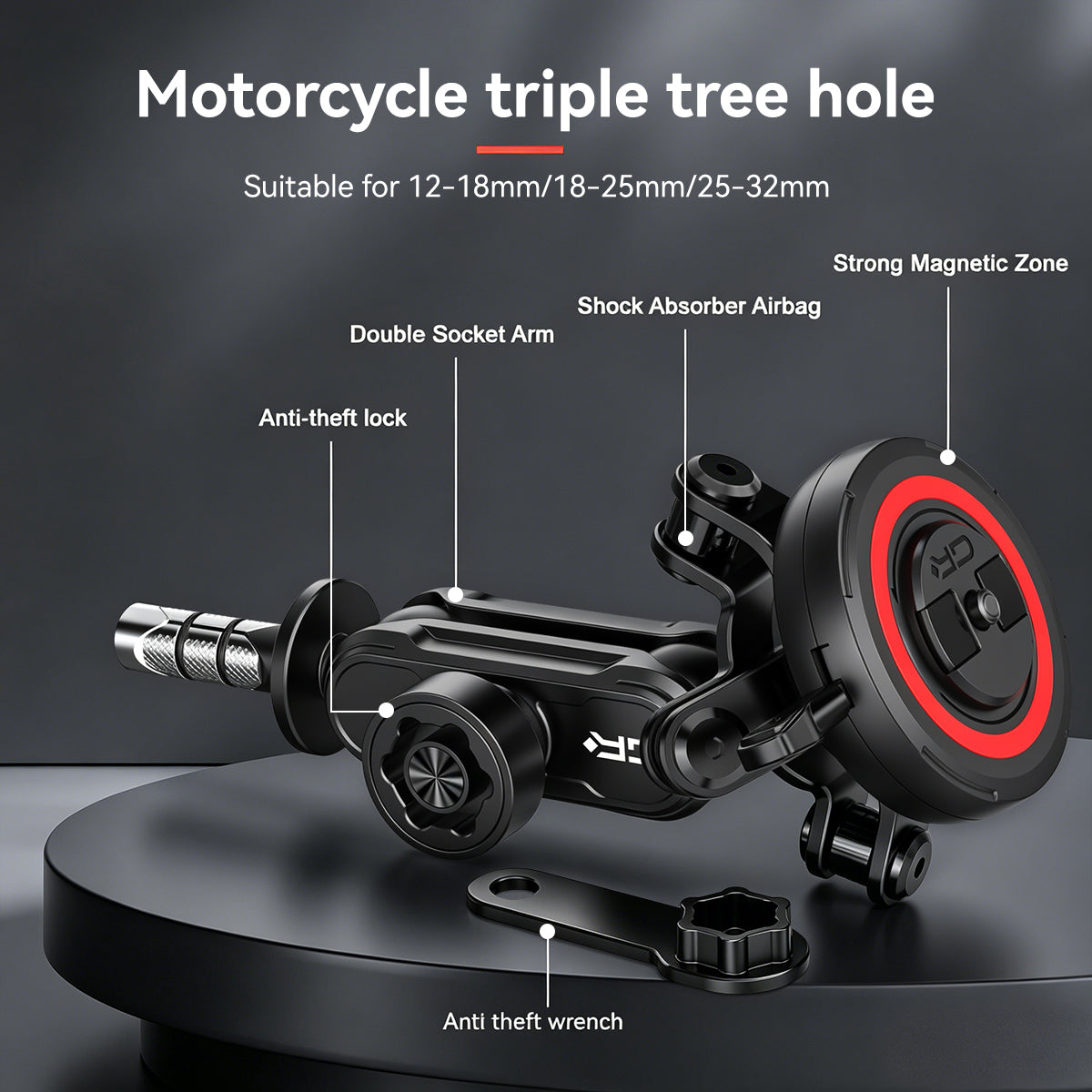 MS68-L Fork Stem Mount
