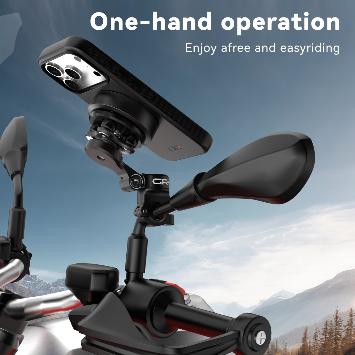 MT9 Crossbar/ Mirror Mount with Vibration Dampener PRO
