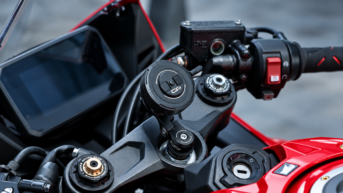 GRxplore motorcycle phone mount