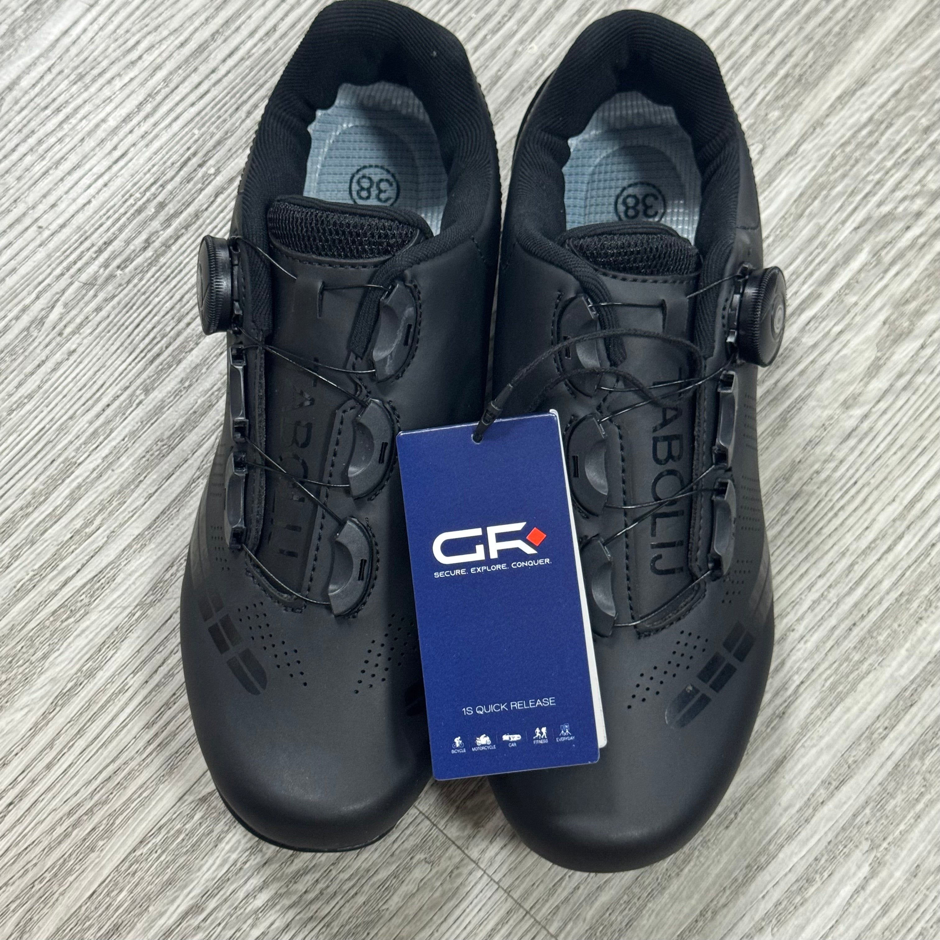 GR Zapatillas de ciclismo de montaña para hombre y mujer, zapatillas de bicicleta MTB compatibles con Shimano SPD