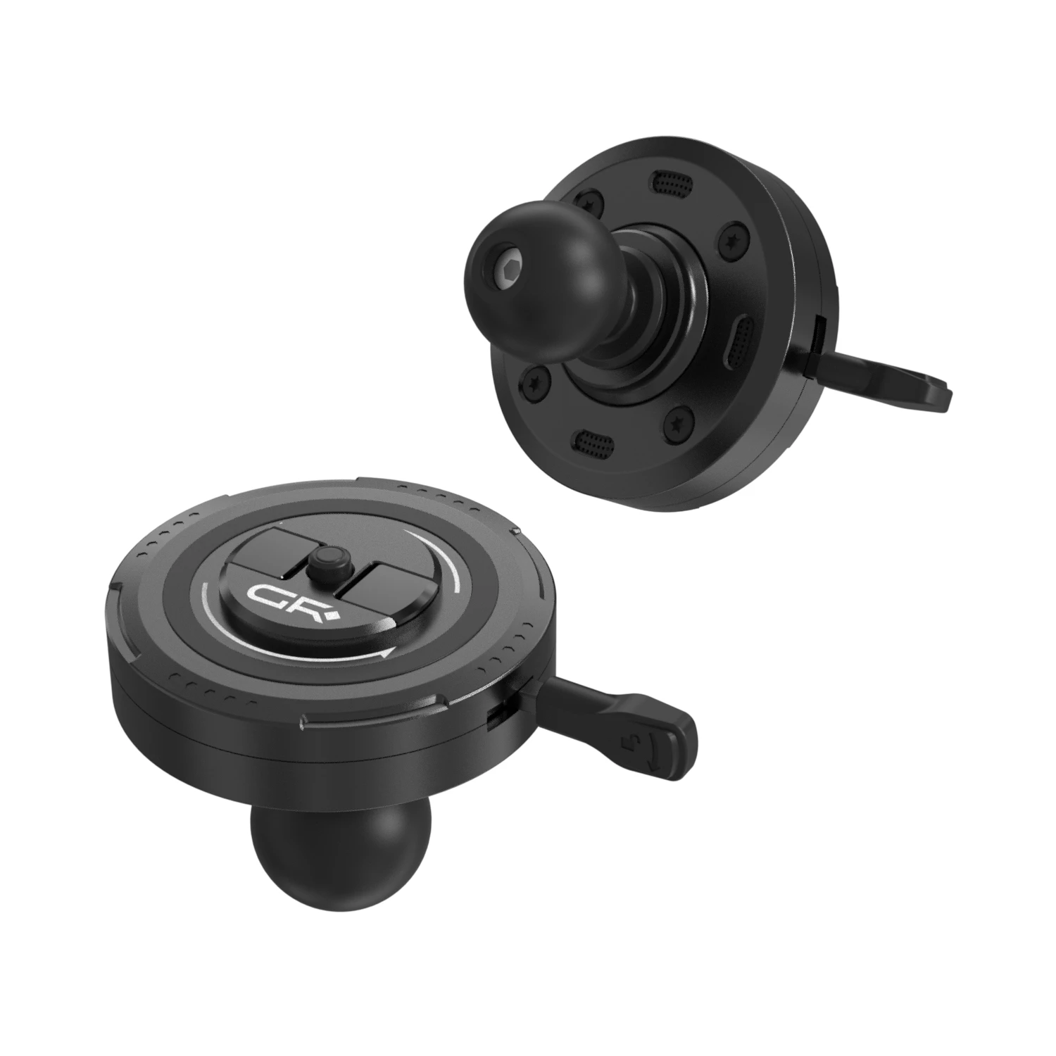 GRXPLORE GR-KC03-B Magnetic Quick Release Head with 1" Ball Head Component